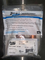 7/8 ACR PRESS STREET 90 ELBOW – MZK-90SE14-HNBR – Zoom Lock MAX Parker Hannifin