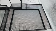 2-tier Black Mesh Under Desk Drawer Organizer Storage Tray Slide Out Space Saver