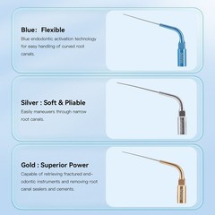 AZDENT Dental Endo Ultra Sonic Activator Handpiece Root Canal Irrigator+3 Tips