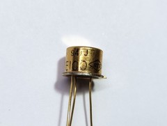 NTE Electronics NTE100 TRANSISTOR GERMANIUN PNP OSCILLATOR/MIXER TO-5 25VOLT GOL