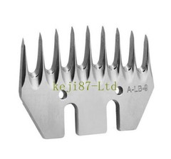 Sheep Shears Blades Straight Tooth Electric Wool Comb Cutter Stainless Steel 9T