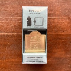 TRAVELER’S notebook Starbucks Reserve Roastery Camel passport size Set of 8