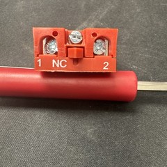 DAYTON 35V483 Contact Block, Black/Red, 1NC, 22 mm 35V483 (Pack of 10)