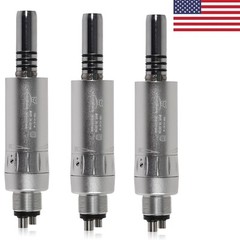 3xDental slow speed Handpiece 4hole Air Motor Inner Water E type Fit NSK WY4 USA