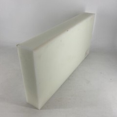Mcmaster-Carr Moisture Resistant HDPE Sheet 12″ x 24″ x 3″ White NEW