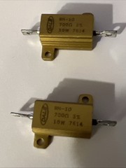 Dale RH-10 Wirewound Power Resistor 700 Ohms 10 Watts 3% tolerance New Lot 2