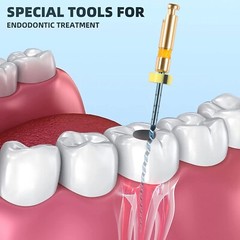 Dental Endo Reciprocating Files Niti Gold File Rotary Root Canal 25MM Flexible s