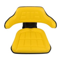 Yellow Suspension Tractor Seat For John Deere 2040 2530 2550 2555 2630 2020 2030