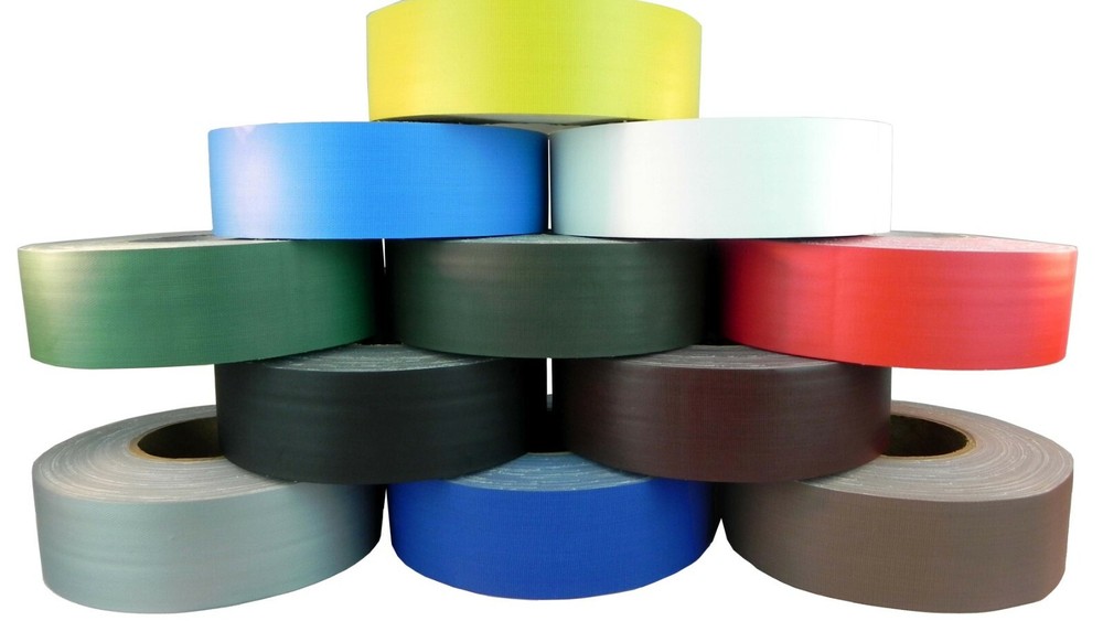 Gaffers Tape Premium Grade,1/2X 60YD (LOW GLOSS FINISH) YELLOW1 ROLL