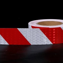 Conspicuity Tape DOT-C2 Approved Reflective Trailer Red White 5” 10’’x15’ 1 Roll