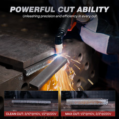 Arccaptain CUT50 Plasma Cutter Dual Voltage HF Start Cutter