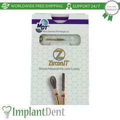 Dental MDT Gingival Curettage FG ZirconIT ADJ Diamond Burs Z298 Restoration