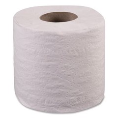 4 in. x 3 in. White Septic Safe 2-Ply Toilet Paper, 400-Sheets Per Roll, (9-Roll