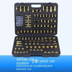 81 Pcs Automotive Inspection Tools Automotive Air Conditioning Leak Test Kit