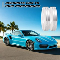 Car Pinstripe Tape, Pinstriping Automotive Tape, Vinyl Thin Fine Line Decal, …