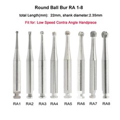 Wave Dental Carbide Burs Round Latch Bur RA 2 4 Long Surgical Bur LAOS RA SURG 4