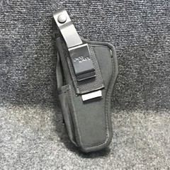 Uncle Mike’s Black Universal Gun Holster Tactical Duty Firearms Accessory ClipOn