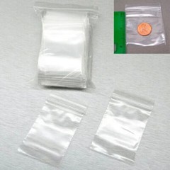 500/PCS 2″x2″ Clear Reclosable Seal Bag Plastic Poly Zip Lock Bags Jewelry 2Mil