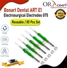 Bonart Dental ART E1 Electrosurgical Electrodes GT5 Reusable /05 Pcs Set