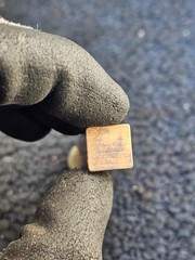 (QTY 12) ACT BL-8 C6: LEAD ANGLE TURNING CARBIDE TIPPED TOOL BITS