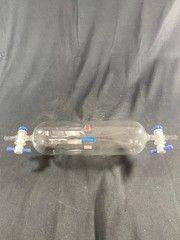 ALLTECH Glass 1000mL Syringe Port Sidearm PTFE Stopcock Gas Sampling Bulb Tube