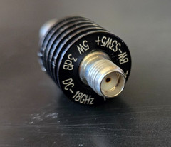 Mini-Circuits MCL BW-S3W5+ Fixed Attenuator DC-18GHz, 3dB, 5W, SMA(m/f) ~NEW~