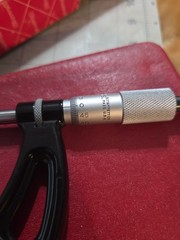 NOS Starrett Mechanical Outside Micrometer Caliper 0mm-100mm No. 244M 224MAA-RL