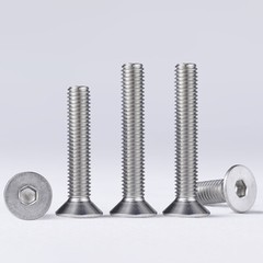 10# 1/4 5/16 3/8 COUNTERSUNK BOLT ALLEN KEY SOCKET SCREWS A2 304 STAINLESS STEEL