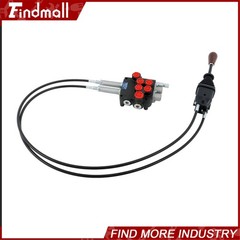 Findmall Hydraulic Remote Control Valve 2 Spool 21 GPM Easy Installation Kit
