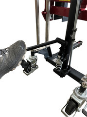 PHTools Manual Forklift Stacker, 880 lbs Capacity, 59” Lift Height