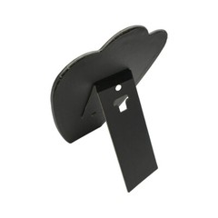 11 Inch Slate Gray Leatherette Padded Easel Necklace Display Fixture Retail