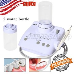 Dental Scaler Ultrasonic Piezo & 2*Bottles fit EMS Woodpcker Handpiece tips xm.