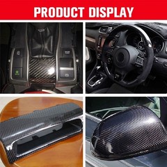 150cm x 7.9″ Carbon Fiber Fabric Roll Pure Fabric Carbon Fiber Sheet 2 x 2 Twill
