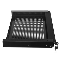 Slide Out Under Desk Keyboard Tray Pull Out Keyboard Drawer Shelf Vented Design