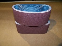PREMIUM A/O, X-WEIGHT SANDING BELTS 3″ X 18″, 10 – PACK, 80-GRIT
