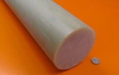 Phenolic Micarta Garolite G10FR4 Rods 4.00 Diameter x 12″ Long