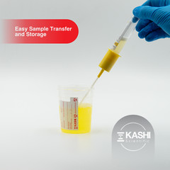 4oz Sterile Disposable Specimen Cup, Secure Lid, Urine, Stool, Semen Collection
