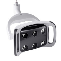 9W Dental 6 LED Lamp Oral Light Lamp For Unit Chair 8-level adjustable Ra90