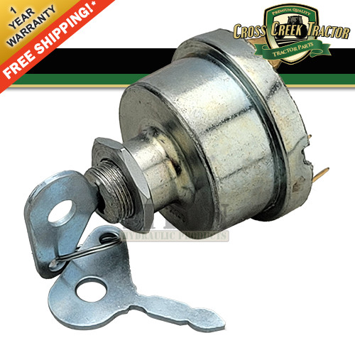 1874535M3 Starter Switch For Massey Ferguson Tractors 231, 240, 250, 253+