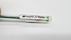 Vintage Pentel 12-PACK Hybrid Gel Roller Ball Pen Green Waterproof Ink Fine .3mm