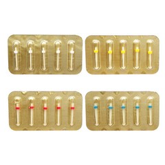 10 Pcs Dental RelyX Glass Fiber Post Endodontic 1.1mm/1.3mm/1.6mm/1.9mm