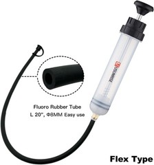 Bomba extractora de fluido automotriz, jeringa para cambio de aceite 200CC/200ml