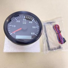 Outboard Tachometer 6000 8000 RPM Fit For Yamaha Baisei Suzuki 2 / 4 Strokes