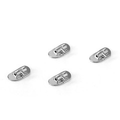 4 Pcs/Pack Dental Buccal Tube Orthodontic Bondable Roth 1st Molar Non-conv 0.025