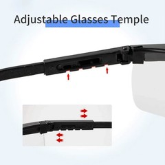 Safety Glasses Clear Anti-Fog & Anti-Scratch Work Lab Goggles Eye Protection