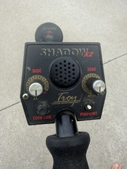 Troy Custom Detectors Shadow X2 Ground Search Metal Detector, 7″ Coil, Pinpoint