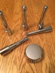Ships From Idaho! Best Buy. Gun Safe Handle- 5 Spoke Chrome Handle
