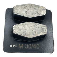 9 Pack Grinding Discs for Husqvarna PG Concrete Grinders Medium Bond 30 Grit