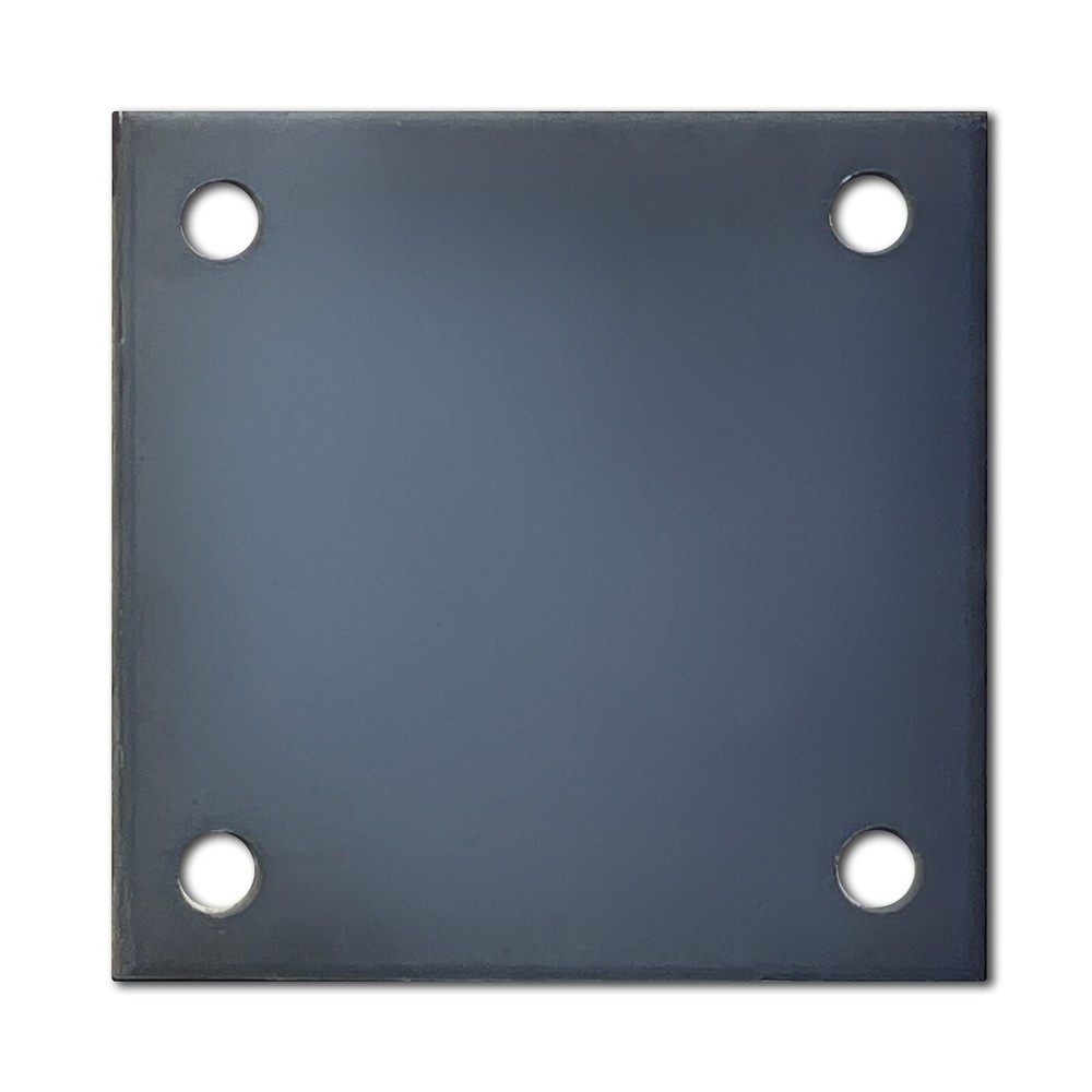 Sandbaggy Hot Rolled Steel Base Plate – 3/8″ Pre-Drilled Holes – Smooth Finish