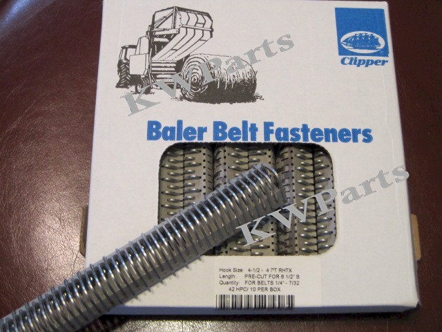Clipper 6-1/2″ belt hook lacing baler repair fasteners 4-1/2-4 RHTX 02435